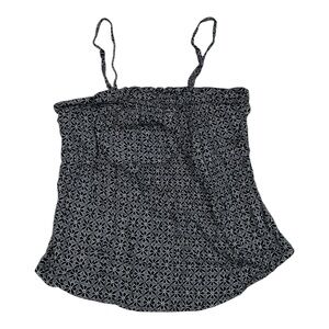 Old Navy Black Sleeveless Patterned Tank - Womens Size XS